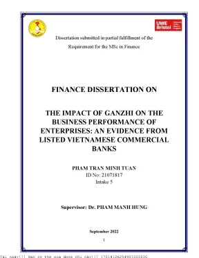Tác động của Ganzhi đến hiệu suất kinh doanh của các 