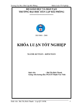 Hoàn thiện công tác kế toán chi phí và tính giá thành