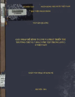 Giải Pháp Phát Triển Thị Trường Chứng Khoán Phi Tập