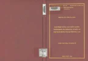 Giải Pháp Nâng Cao Chất Lượng Thẩm Định Tài Chính Dự Án