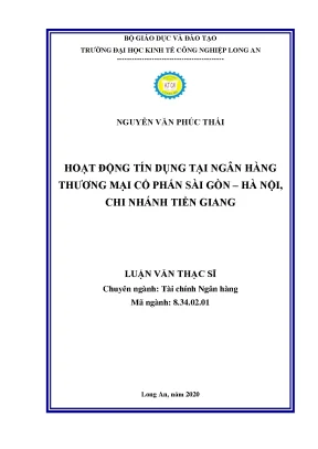 Nâng Cao Hiệu Quả Hoạt Động Tín Dụng Tại Ngân Hàng