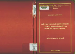 Giải Pháp Tăng Cường Huy Động Vốn Tại Ngân Hàng Phát