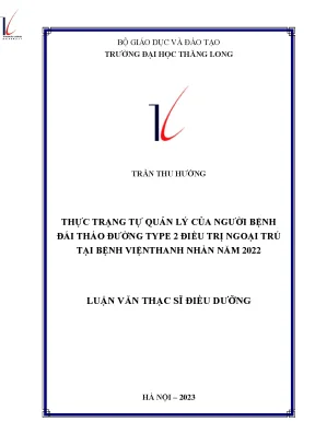 Tự Quản Lý Bệnh Đái Tháo Đường Type 2: Nghiên Cứu Tại