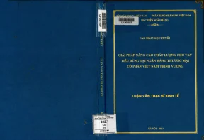 Giải Pháp Nâng Cao Chất Lượng Cho Vay Tiêu Dùng Tại Ngân