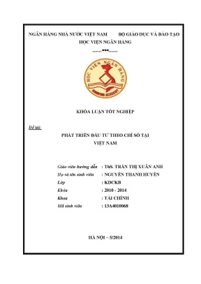 Phát Triển Đầu Tư Theo Chỉ Số Tại Việt Nam: Xu Hướng và
