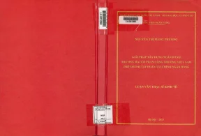 Giải pháp xây dựng ngân hàng thương mại cổ phần Công