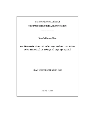 Phương Pháp Đánh Giá Lựa Chọn Thông Tin Trong Xử Lý Tổ 