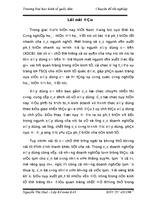 Phân Tích Chi Phí Sản Xuất và Tính Giá Thành Trong Ngành