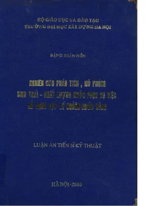 Nghiên Cứu Mô Hình Sinh Thái và Chất Lượng Nước Sông 