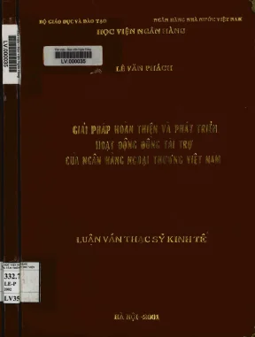 Giải Pháp Hoàn Thiện Hoạt Động Đồng Tài Trợ Của Ngân 
