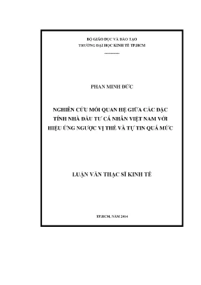Nghiên Cứu Hiệu Ứng Ngược Vị Thế và Tự Tin Quá Mức của
