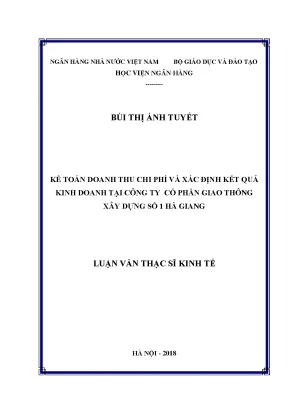 Phân Tích Kế Toán Doanh Thu, Chi Phí và Kết Quả Kinh