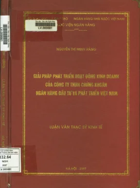Giải pháp phát triển hoạt động kinh doanh của công ty