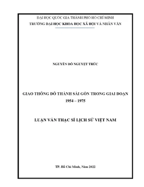 Giao Thông Đô Thành Sài Gòn Giai Đoạn 1954 – 1975: