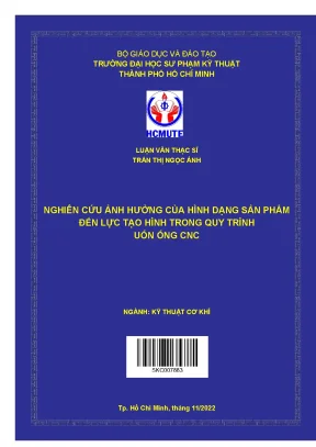 Nghiên Cứu Ảnh Hưởng Hình Dạng Sản Phẩm Đến Lực Tạo Hình