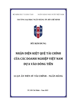 Nhận Diện Kiệt Quệ Tài Chính Do Dòng Tiền Tại Doanh 