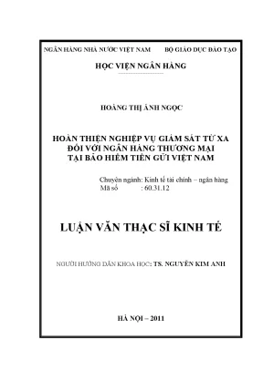 Nghiên Cứu Nghiệp Vụ Giám Sát Từ Xa Đối Với Ngân Hàng
