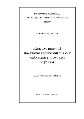 Nâng Cao Hiệu Quả Kinh Doanh Ngân Hàng Thương Mại Việt Nam