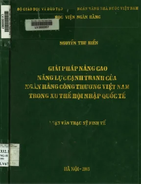 Giải Pháp Nâng Cao Năng Lực Cạnh Tranh Ngân Hàng Công 