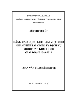 Nâng Cao Động Lực Làm Việc Tại MobiFone Khu Vực 8