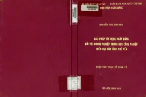 Giải Pháp Tín Dụng Ngân Hàng Đối Với Doanh Nghiệp Trong