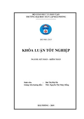 Hoàn thiện công tác kế toán doanh thu và chi phí tại