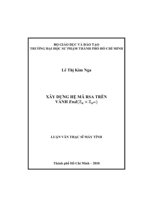 Xây Dựng Hệ Mã RSA Trên Vành End(Z, X Zn)