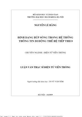 Nghiên cứu về ăng ten thông minh và định dạng búp sóng