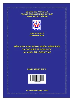 Kiểm Soát Chi Bảo Hiểm Xã Hội Tại Huyện Lai Vung, Tỉnh