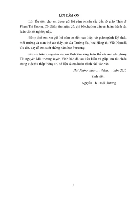 Cảm Ơn Cô Giáo và Những Người Đã Giúp Đỡ Trong Luận Văn