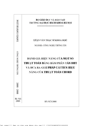 Đánh Giá Hiệu Năng Thuật Toán Bảng Băm Phân Tán DHT và