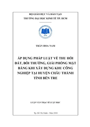 Áp Dụng Pháp Luật Về Thu Hồi Đất và Bồi Thường Khi Xây
