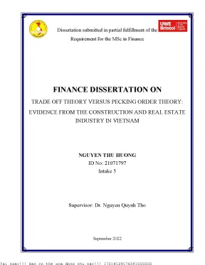 So sánh Lý thuyết Trade-off và Pecking Order trong Cấu 