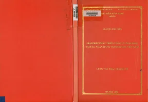 Giải Pháp Phát Triển Công Cụ Phái Sinh Tại Ngân Hàng