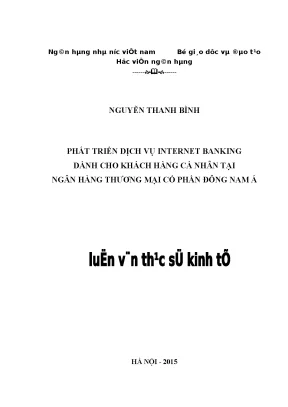 Phát Triển Dịch Vụ Internet Banking Tại Ngân Hàng Thương