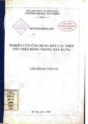 Nghiên Cứu Ứng Dụng Kết Cấu Thép Tiết Diện Rỗng Trong