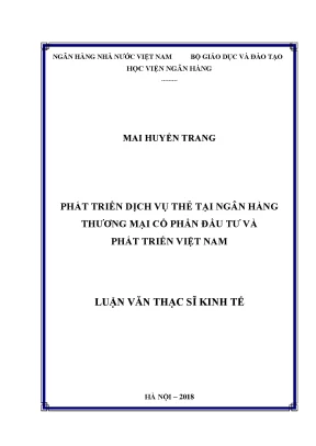 Nâng cao dịch vụ thẻ tại BIDV: Chiến lược và giải pháp