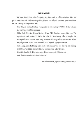 Nghiên Cứu Ô Nhiễm Không Khí Tại Khu Công Nghiệp Amata