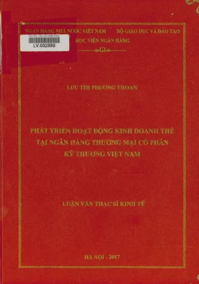 Phát Triển Hoạt Động Kinh Doanh Thẻ Tại Ngân Hàng Thương