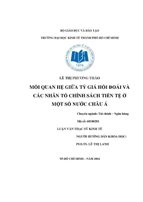 Mối Quan Hệ Giữa Tỷ Giá Hối Đoái và Chính Sách Tiền Tệ Ở