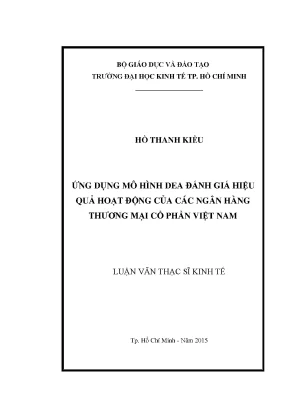 Đánh Giá Hiệu Quả Hoạt Động Của Ngân Hàng Thương Mại Cổ