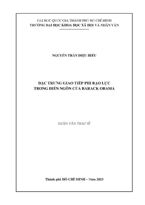 Đặc Trưng Giao Tiếp Phi Bạo Lực Trong Diễn Ngôn Của
