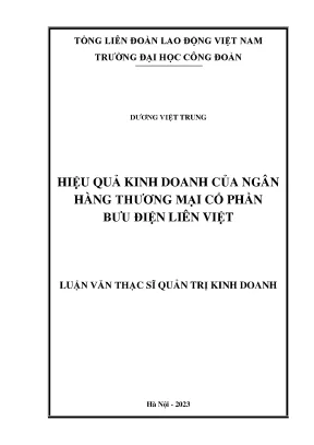 Nâng Cao Hiệu Quả Kinh Doanh Ngân Hàng Thương Mại Cổ