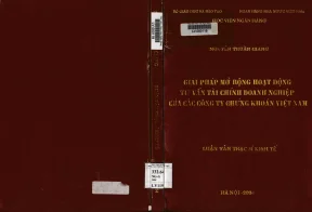 Giải Pháp Mở Rộng Hoạt Động Tư Vấn Tài Chính Doanh