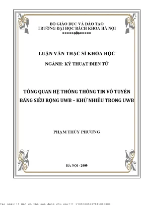 Khám Phá Hệ Thống Thông Tin Vô Tuyến Băng Siêu Rộng UWB