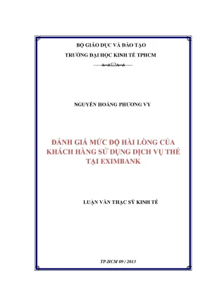 Đánh Giá Mức Độ Hài Lòng Của Khách Hàng Sử Dụng Dịch Vụ