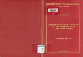 Giải Pháp Nâng Cao Hiệu Quả Kinh Doanh Ngoại Tệ Tại Ngân