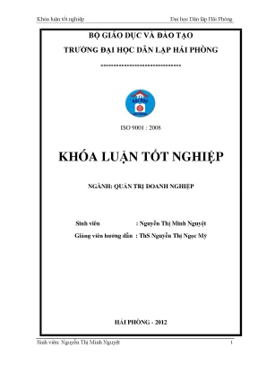 Giải Pháp Nâng Cao Hiệu Quả Sản Xuất Kinh Doanh Tại Công