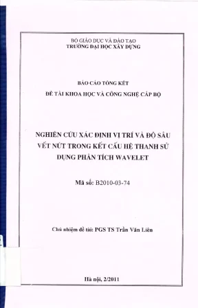 Nghiên Cứu Xác Định Vị Trí và Độ Sâu Vết Nứt Trong Kết