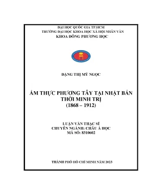 Khám Phá Ẩm Thực Phương Tây Tại Nhật Bản Thời Minh Trị 